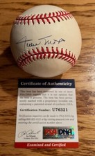 WILLIE MAYS Autographed Signed RAWLINGS ONL Baseball PSA/DNA COA/HOLO U76321