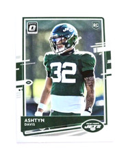 2020 Panini Donruss Optic Ashtyn Davis Rookie New York Jets RC #145