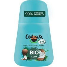 *LOT DE 3* Déodorant USHUAIA BIO bille coco 99% naturel  ( 50ml x 3)
