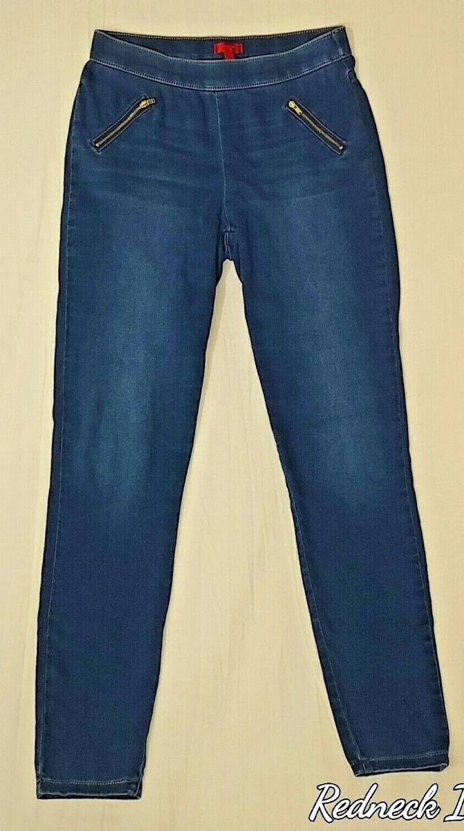 Jennifer Lopez Jegging Women Size 6 Medium Wash Denim Pull On High