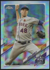 2021 Topps Chrome Update JACOB deGROM 