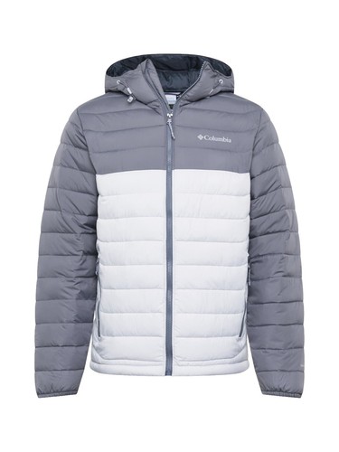 Columbia Gray Puffer Jacket with Hood | eBay