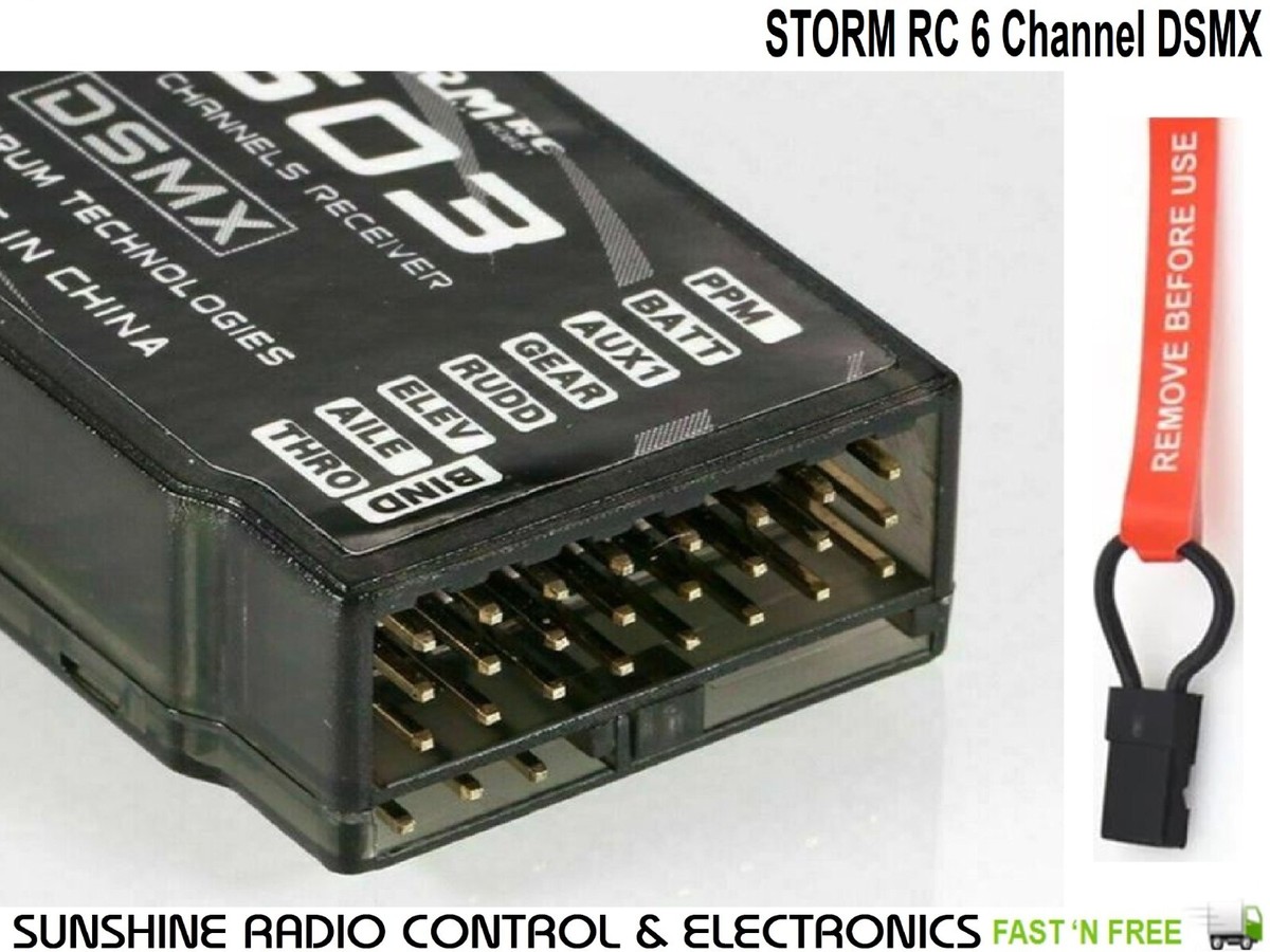 Sharprepublic Récepteur JR S603 – 7 Canaux, Compatible DSMX/DSM2, Portée 1,5 Km Pour RC