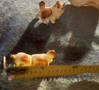 Vintage Porcelain Cat Figurines Set of 3 Collectible Cats - Mama and kittens  — photo 3