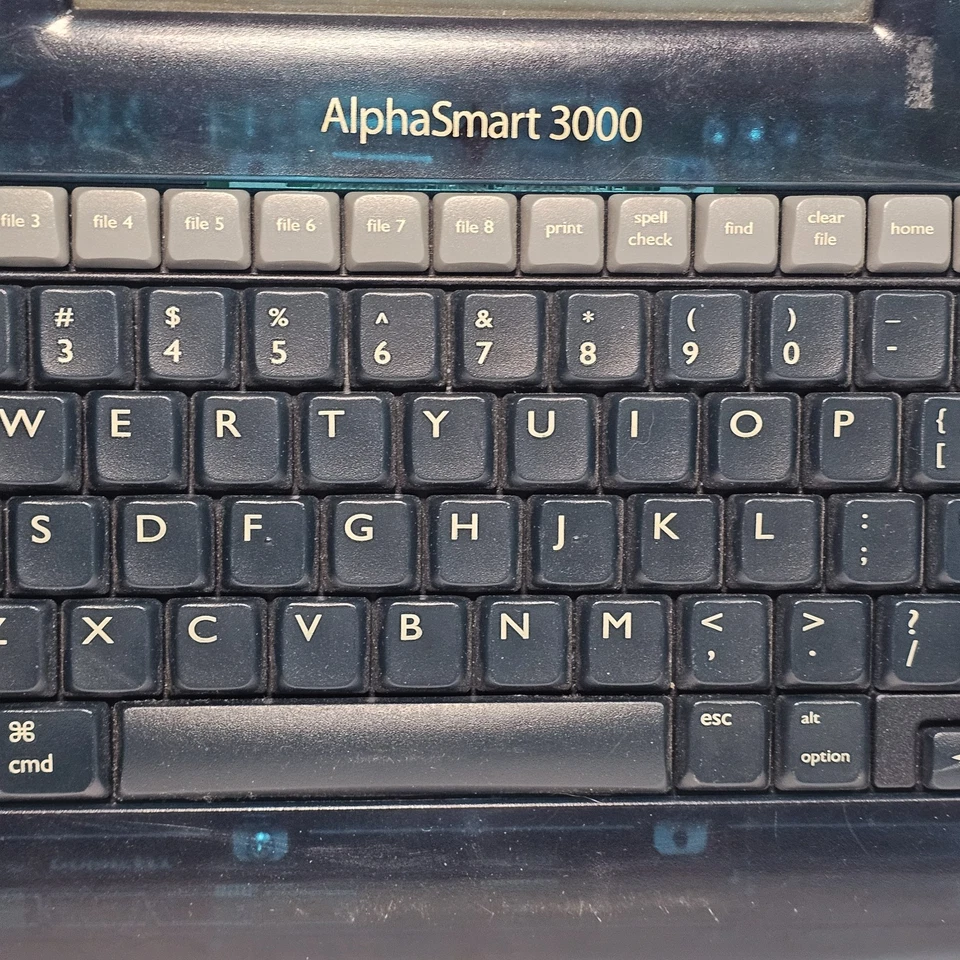 Alphasmart 3000 Electronic Word Processor Portable Keyboard Tested Vintage - Image 4 of 4
