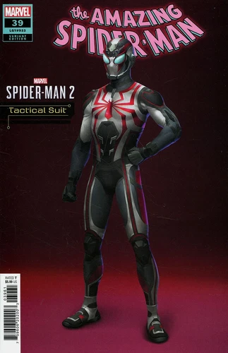 AMAZING SPIDER-MAN #39 VIDEO GAME TACTICAL SUIT VARIANT COVER NM MARVEL COMICS