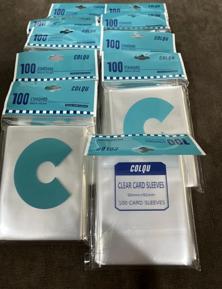 Fundas para tarjetas de 10.000 quilates | Protectores de tarjetas suaves | Paquete ultra transparente a granel Foto 3 de 4