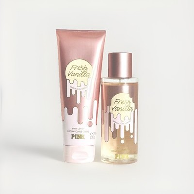 NEW Victoria s Secret Fresh Vanilla Mist & Lotion Set Gift Set