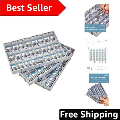 7200 PCS Chip Resistor Kit, EIA 1206 Size, 0R-10M, 1% Tolerance -  Compliant