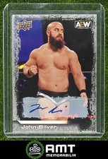 John Silver Auto 2022 Upper Deck AEW #25