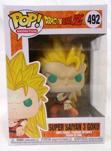 Funko Pop! Dragon Ball Z 492 Super Saiyan 3 Goku Animation Vinyl Figure