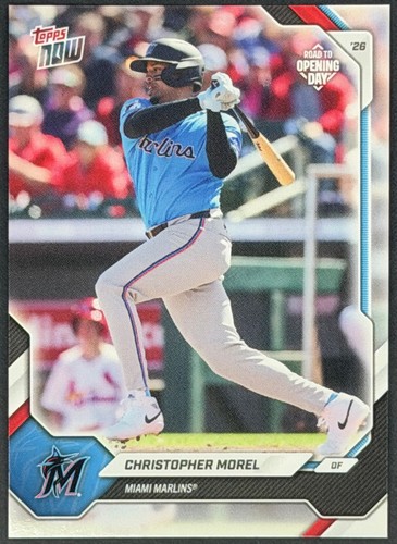 2026 Topps Now OD-167 Christopher Morel