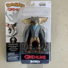 BendyFigs Gremlins Movie 7 Inch Figure - Brain The Noble Collection NEW