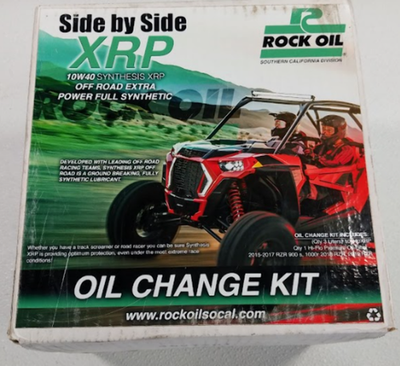 #ad #ad Rock Oil Polaris XRP 10w 40 Full Synthetic Oil Change Kit RKO 2540086 $26.38