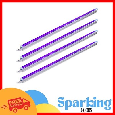 UV LED Blacklight Bar 22W 4ft - Safe Black Light for Vibrant Parties & Events