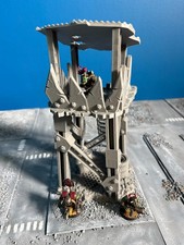 Grimdark Ork Scrap Watchtower Building  - Warhammer 40k Compatible Scenery