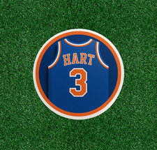 Knicks Josh Hart # 3 100% waterproof vinyl sticker decal - several sizes