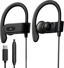 C171 - USB-C Wired Earbuds with Microphone Volume Controls, Compatible with Ne