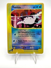 Pokemon Card Mantine Reverse Holo Set Skyridge 77/144 English ENG Vintage EXC on eBay