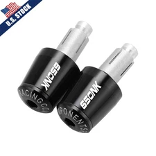 For CFMoto 650NK CF Moto Universal Motorcycle Hand Grips Bar End Cap With 7/8"