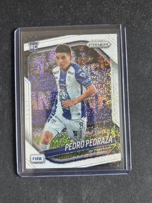 Pedro Pedraza 2025 Panini Prizm FIFA #155 White Sparkle Rookie RC