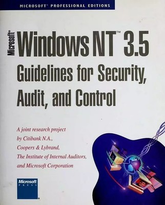 Microsoft Windows NT 3.5: Richtlinien für Sicherheit, Audit und Steuerung (Microsoft