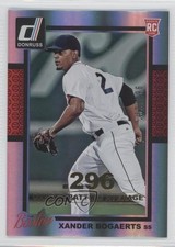 2014 Panini Donruss Gold Career Stat Line 252/296 Xander Bogaerts #274 1g3