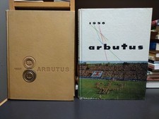 1957 and 1958 Indiana Arbutus College Yearbook Year Books
