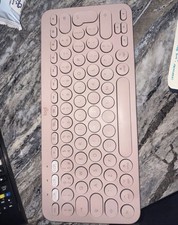 Logitech K380 Bluetooth Keyboard for Mac - Rose, UK English WORTH £70