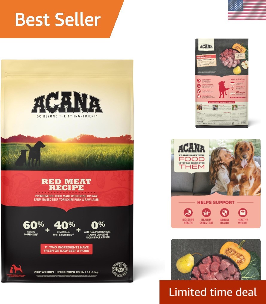 Red Meat Recipe 25lb Bag