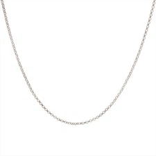 Chrome Hearts Roll chain 20 inches Necklace 925 5.4g