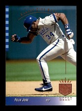 FELIX JOSE ⚾ 1993 Upper Deck SP #230 Kansas City Royals