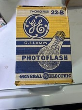 General Electric Photoflash 22-B flashbulbs