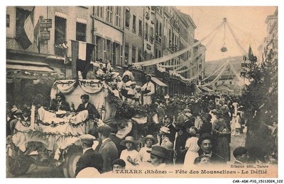 CAR-ADKP10-0755-69 - TARARE - Fete des Mousselines - Le Defile