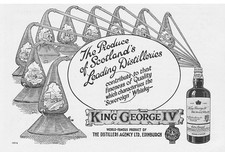 KING GEORGE IV WHISKY - Vintage Advertisement 1932 #2
