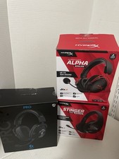 Part/ Rep-Lot of 3 Gaming Headsets - HyperX C...