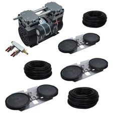 (1) 6.7 CFM Pump Aeration Kit, 300' of Tubing, (3) Double-10" EPDM Diffuser Disc
