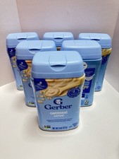 6x Gerber 1st Foods Oatmeal Baby Cereal Non GMO EXP 03/31/2027 8 Oz Pack of 6.