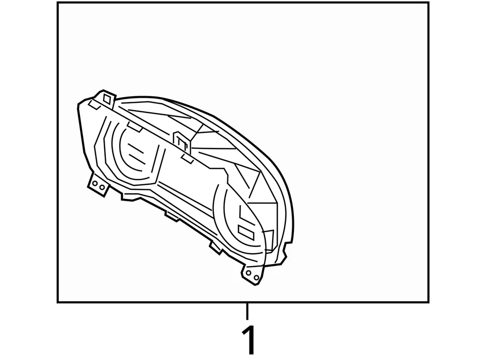 Cuadro de instrumentos velocímetro Kia Niro 2018-2019 medidores 94011-g5620 HCQO0 Foto 4 de 4