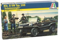 Italeri 8001283803137 313 - Vw-Schwimmwagen Typ 166, GrüN