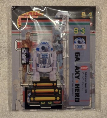 2025 Star Wars Celebration Japan Collectors Track R2D2 Acrylic FIGURE DROID NEW!