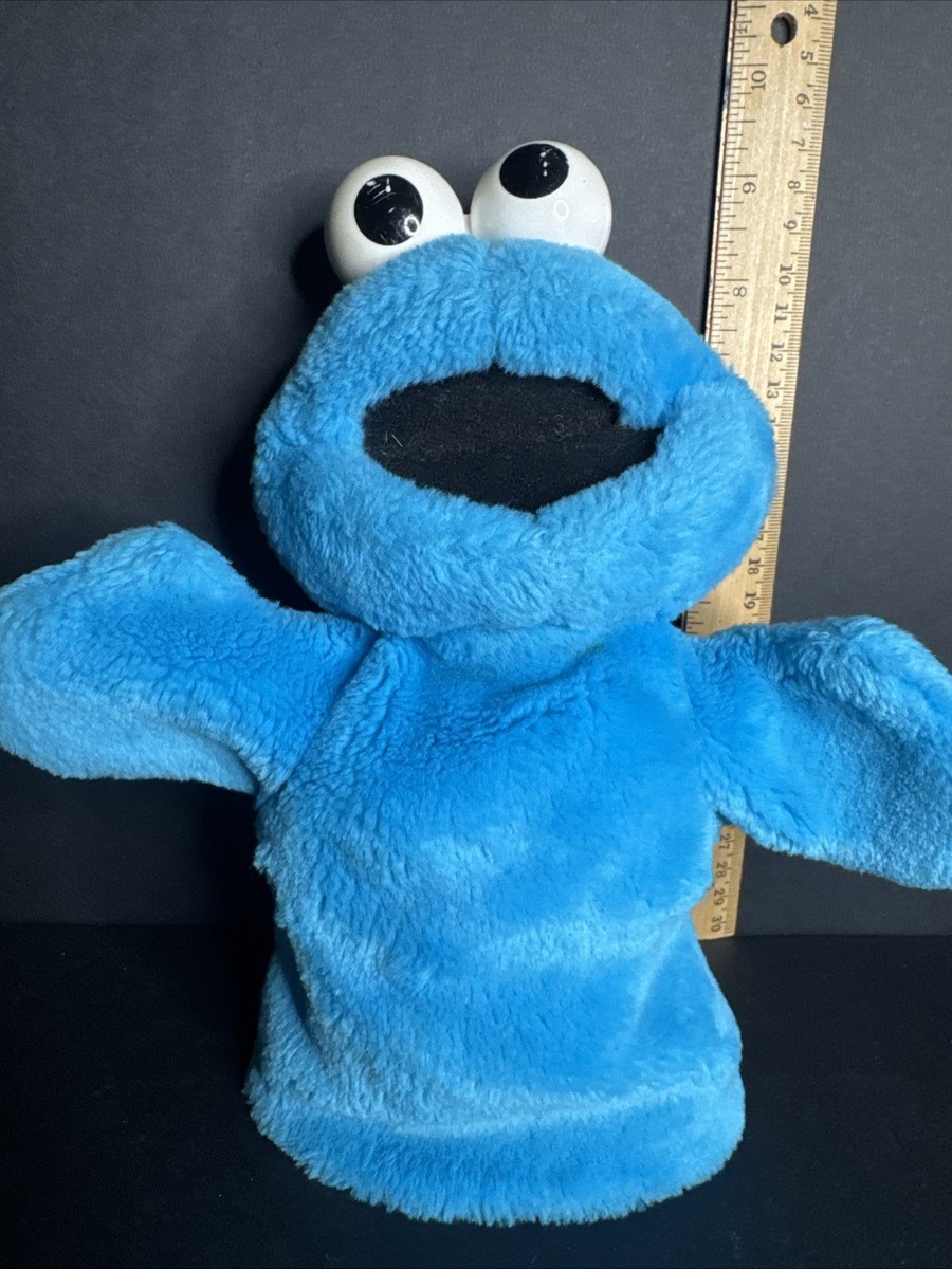 Vintage 1996 TYCO COOKIE MONSTER Hand Puppet Plush SESAME STREET
