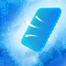 Honeycomb Gel Seat Cushion 2.5cm Thick Cooling Orthopedic Support Honeycomb Gel Seat Cushion 2.5cm Thick Cooling Orthopedic Support