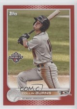 2022 Topps Pro Debut Red 4/10 Collin Burns #PD-199 b9e