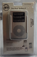 RARE BTI THE IPOD BATTERY ii RADIOSHACK 23-562 -NEW SEALED OLD STOCK