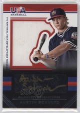 2017 Panini USA Baseball Stars & Stripes 14/44 Austin Schultz #104 Auto 0i76