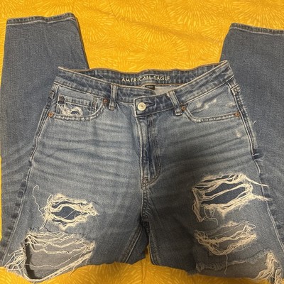 american eagle short striped mom riped jeans cutie!!!