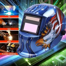 Solar Welder Helmet True Color Auto-Darkening Welding Helmet Arc Tig Mig Weld