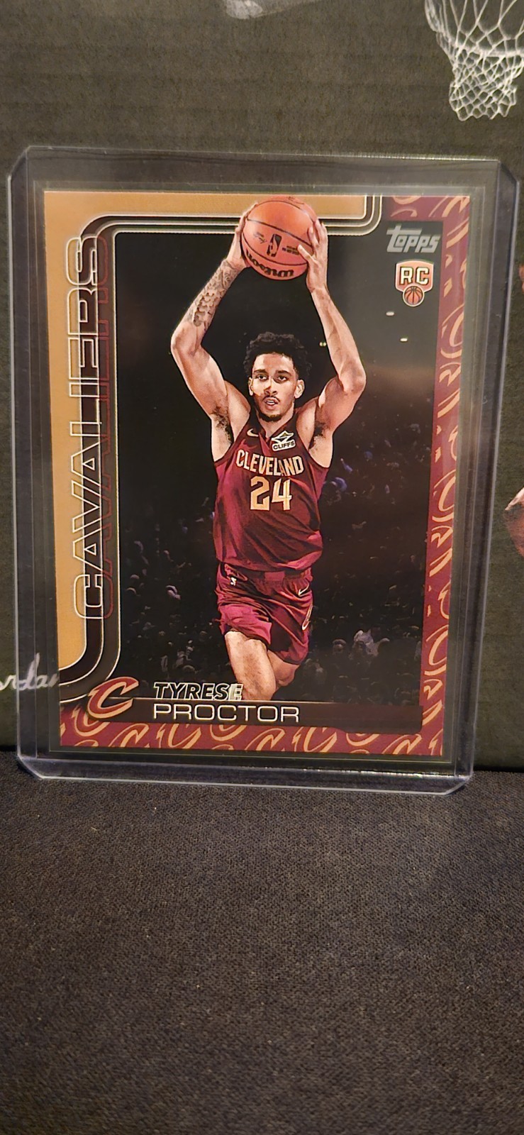 2025-26 Topps Basketball - Tyrese Proctor (RC) #250 Team Color Border SSP