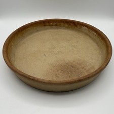 Pampered Chef Family Heritage Stoneware 11” Round Deep Dish Pan Baker Well Loved